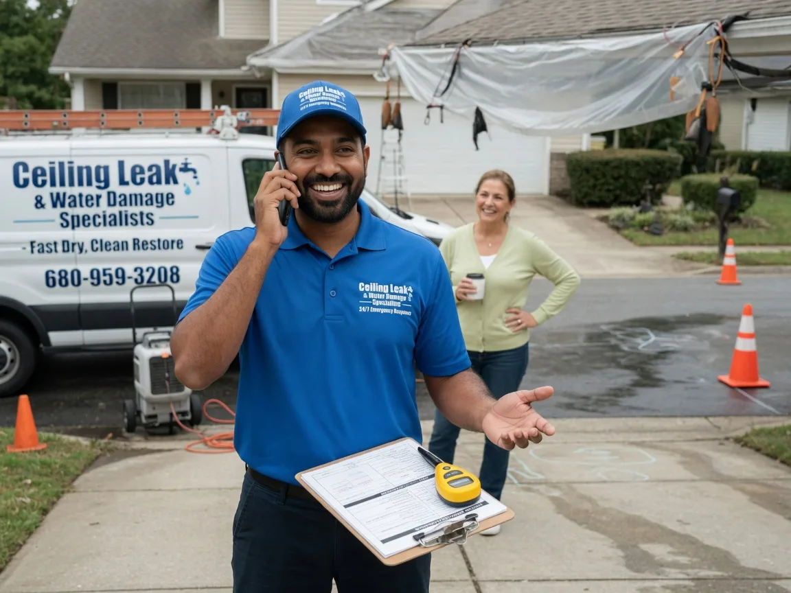 Ceiling Leak Cleanup West Burlington, NY FAQs